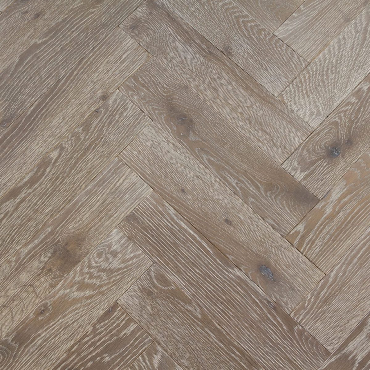V4 Wood Flooring Zigzag Herringbone Silver Haze ZB103 | Floorstore