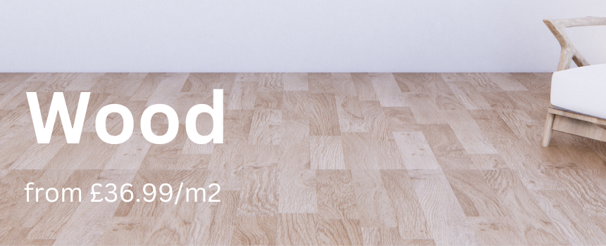 Wood flooring from £36.99 banner